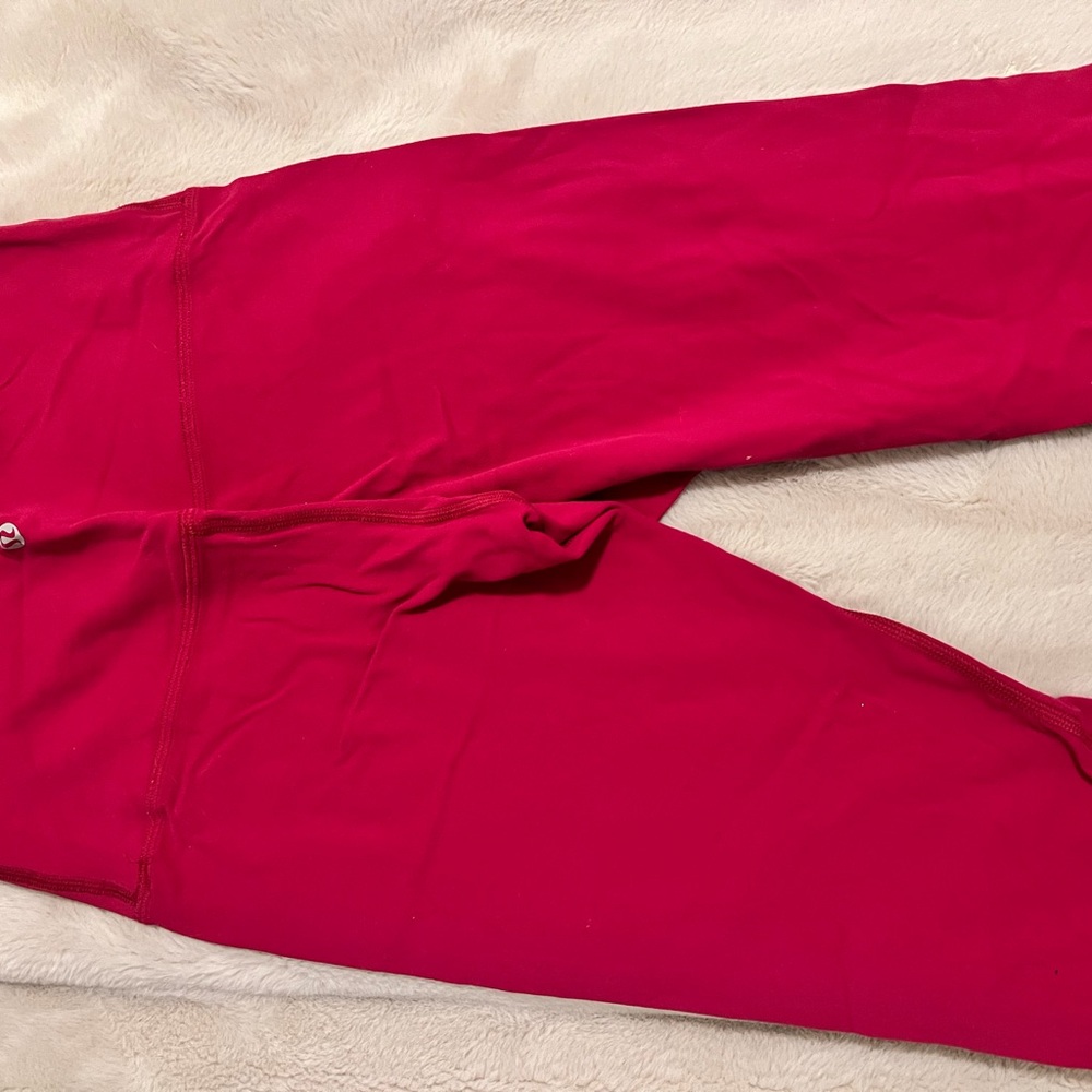 Lululemon Athletica Deep Pink Leggings